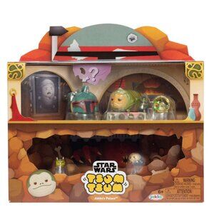 Disney Tsum Tsum Star Wars Jabba's Palace Deluxe Theme Set Plastic Movie